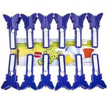 گیره لباس عروسکی زیباسازان مدل پروانه بسته 12 عددی Zibasazan Butterfly Doll Clothes Peg pack Of 12