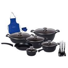 سرویس قابلمه 20 پارچه هاردستون مدل پروشف کد NS1220 Hardstone Piece Prochef Cookware Set 