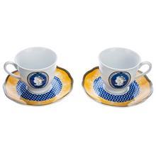 فنجان و نعلبکی دو نفره Multiplechoice طرح موزه کد 20364 Multiplechoice 20364 Museum Two Persons Cup And Saucer