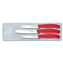 چاقوی سبزیجات ویکتورینوکس سه تکه مدل 6.7111.3 Victorinox Vegi Knife Code 6.7111.3