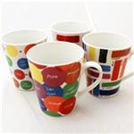 Multiplechoice Colorful 20117 Mug Pack Of 4