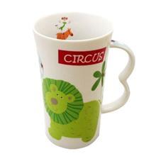 ماگ Multiplechoice طرح شیر سبز دسته قلبی کد 2048 Multiplechoice Green Lion 2048 Mug