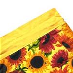 Rezin Taj 3 Pieces Sunflower Printed Vegetable Bag