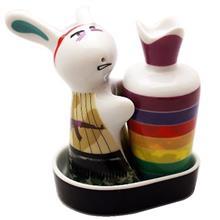 سرویس نمک و فلفل Multiplechoice طرح خرگوش عصبانی کد 2088 Multiplechoice Angry Bunny 2088 Salt And Pepper Shaker Set