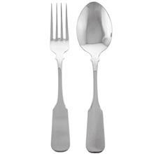 قاشق و چنگال غذاخوری صنایع استیل ایران مدل پاشا 5 براق Sanaye Steel Iran Pasha 5 Mirror Polished Table Fork And Spoon