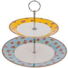 شیرینی خوری 2 طبقه Multiplechoice طرح رز کد 20100 Multiplechoice Rose 20100 Two-Storey Pastry Server