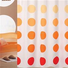 پرده حمام 180 × 200 رزین تاژ طرح نارنجی Rezin Taj 200 x 180 Orange Shower Curtain