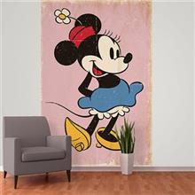 کاغذ دیواری 1وال مدل مینی ماوس 1Wall Deco Mural Minnie Mouse Wallpaper