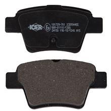 لنت ترمز عقب آیسر مدل 181729701 Icer 181729701 Back Brake Pad