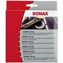 صفحه خمیر جرم گیر سوناکس مدل 450605 سایز 150 میلی متر مناسب برای دستگاه پولیش Sonax Clay Disc 150mm