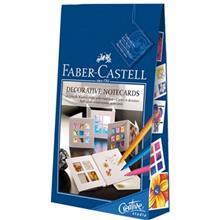 ست خلاقیت فابر کاستل سری کرییتیو استودیو مدل Decorative Notecards Faber Castell Decorative Notecards Creative Studio Series Inspiration Set