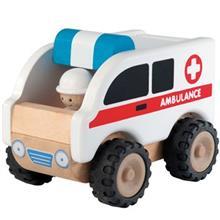 بازی فکری واندر ورد مدل آمبولانس کوچک کد WW-4062 Wonderworld Mini Ambulance WW-4062 Intellectual Game