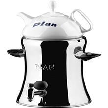 ست قوری و کتری پلان مدل 4042 ظرفیت 4.5 لیتر Plan 4042 Kettle Tea Pot 4.5 Litre