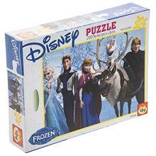 پازل 200 تکه کینگ مدل Frozen K22002 King Frozen K22002 200 Pcs Puzzle