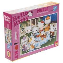 پازل 300 تکه کینگ مدل Hello Kitty K23004 King Hello Kitty K23004 300 Pcs Puzzle
