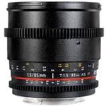 Samyang 85 mm T/1.5 As IF UMC VDSLR Camera Lens