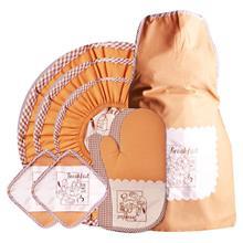 ست پیشبند و دستگیره آشپزخانه 8 تکه Mahrooz