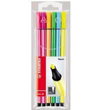 ماژیک علامت گذار استابیلو مدل 68 Pen Stabilo 68 Pen 6 Colors Highlighter