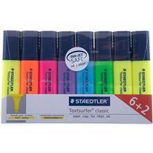 ماژیک علامت گذار استدلر مدل Textsurfer Classic بسته 8 عددی Staedtler Highlighter Pack of 