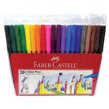ماژیک آبرنگی 20 رنگ فابر کاستل کد 154320 Faber-Castell 20 Colors Markers