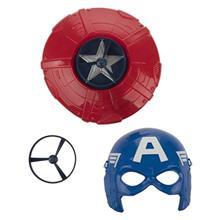 ست ماسک و سپر سوپر هیرو مدل Captain America Mask Hero Captain America War Shield And Mask Set
