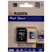 کارت حافظه microSDHC ری دیتا مدل High Speed کلاس 10 استاندارد UHS-I U1 سرعت 45MBps 333X ظرفیت 16 گیگابایت