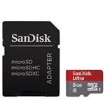 Sandisk Ultra UHS-I U1 Class 10 48MBps 320X microSDHC With Adapter - 8GB