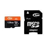 کارت حافظه microSDXC تیم گروپ کلاس 10 استاندارد UHS-I U1 سرعت 400X همراه با آداپتور SD ظرفیت 128 گیگابایت