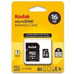 Kodak UHS-I U1 Class 10 50MBps microSDHC With Adapter - 16GB