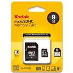 Kodak UHS-I U1 Class 10 30MBps microSDHC With Adapter - 8GB