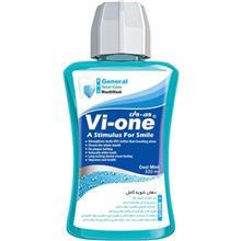 دهان شویه وی وان مدل General حاوی عصاره نعناع تند حجم 330 میلی لیتر Vi-one General Mouth Wash With Cool Mint 330ml