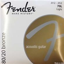 سیم گیتار آکوستیک فندر مدل 70L 0730070403 Fender 70L 0730070403 Acoustic Guitar String