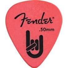 پک 12 تایی پیک گیتار فندر مدل  0.5 0987351700 Fender 0987351700  0.5 Rock On Touring Pick