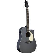 گیتار آکوستیک استگ مدل SA30DCE BK Stagg SA30DCE BK Acoustic Guitar