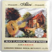 سیم گیتار کلاسیک الیس مدل A106-H Alice A106-H Classical Guitar String