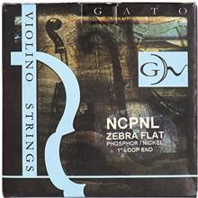 سیم ویولن گتو مدل NCPNL Zebra Flat Gato NCPNL Zebra Flat Violin Strings