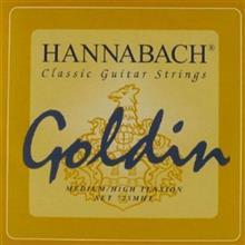 سیم گیتار کلاسیک هانا باخ مدل 725 MHT GOLDIN HannaBach 725 MHT GOLDIN Nylon Classical Guitar Strings