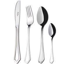 سرویس قاشق و چنگال 24 پارچه ناب استیل مدل Venice Nab Steel Venice Cutlery Set 24 Pieces