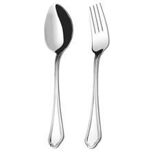 سرویس قاشق و چنگال 12 پارچه ناب استیل مدل Venice مات Nab Steel Venice Matt 12 Pieces Forks and Spoons Set