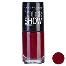 لاک ناخن  میبلین مدل Vao Color Show Downtown Red 352 Maybelline Vao Color Show Downtown Red Nail Polish 352