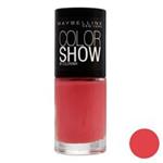 لاک ناخن  میبلین مدل Vao Color Show Coral Glaze Nail Polish 342
