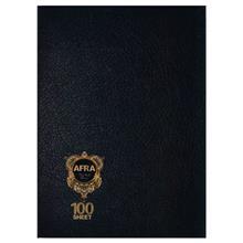 دفتر افرا 100 برگ کاور دار  طرح 2 Afra 100 Sheets Notebook With Cover Type 2