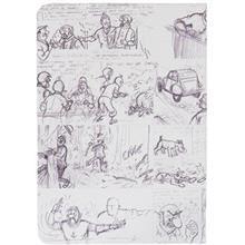 دفتر یادداشت آنجلیک طرح تن تن 160 برگ Angelic Tintin 160 Sheets Notebook