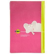 دفترچه یادداشت کلیپس طرح فیل 100 برگ Clips Elephant Design 100 Sheets Notebook