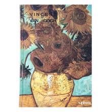 دفترچه یادداشت Lenwa سری آثار ون گوگ طرح گل های آفتابگردان کد 2630D Lenwa Van Gogh Art Work Series Sunflowers Design Notebook Code 2630D