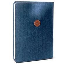 دفترچه یادداشت TTM Clips طرح جین آبی سایز A5 کد 1084 TTM Clips Blue Jeans Notebook Size A5-1084