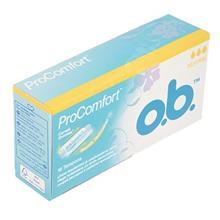 تامپون او.بی سری Procomfort مدل Normal سه قطره بسته 16 عددی OB Procomfort Normal Tampons 16pcs