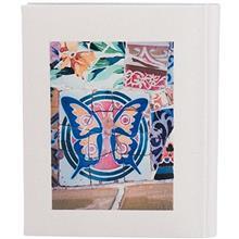 آلبوم عکس Angelic مدل کتان طرح پروانه - سایز 21 × 16 سانتی متر Angelic Cotton Butterfly Design Photo Album - Size 16 in 21cm