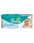 Pampers primaدستمال مرطوب با عصاره آلوئه ورا 64 عددی