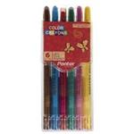 Panter Color 6 Color Crayon